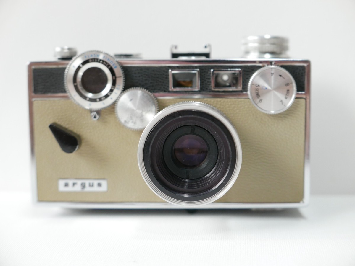 Argus C3 Matchmatic 35mm Rangefinder Camera w/ 50mm F3.5