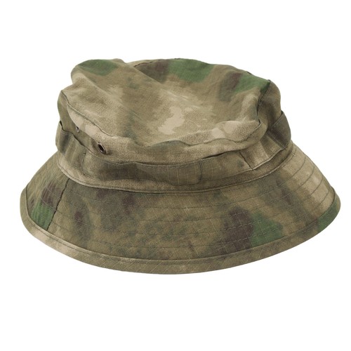 (Camouflage) Cappello Boonie con Fibbia Regolabile Tesa Corta Impermeabile Oxford - Foto 10 di 24