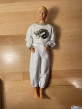 Vintage Ken Doll With Stars On Head 1991 Head And Body Is 1968 Made In China