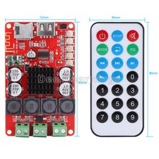 TPA3116 Bluetooth Audio Receiver Power Amplifier Board 2X50W  Remote Control