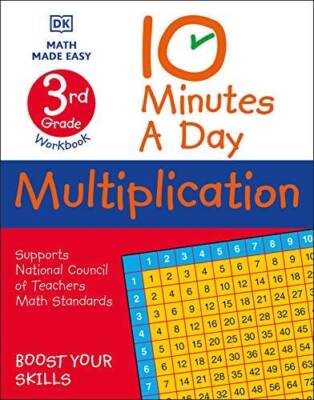 10 Minutes A Day Multiplication, 3rd Grade - Paperback - GOOD