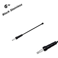 Upr 6 Black Billet Stealth Stubby Antenna Fits 79-09 Mustang Radio Amfm Short Upr 6 Black Billet Stealth Stubby Antenna Fits 79-09 Mustang Radio Amfm Short