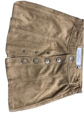h m girls brown skirt Size 4-5 Y