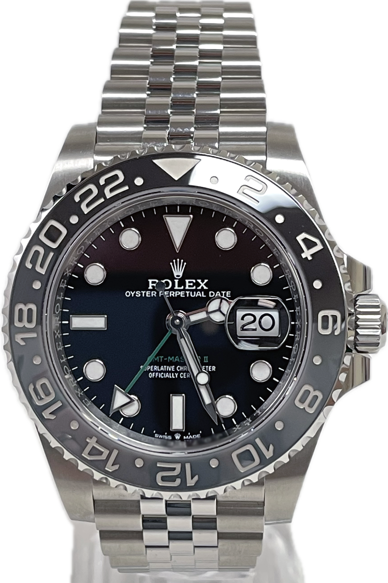 Rolex GMT MASTER II 126710GRNR Bruce Wayne Ceramic Jubilee | eBay