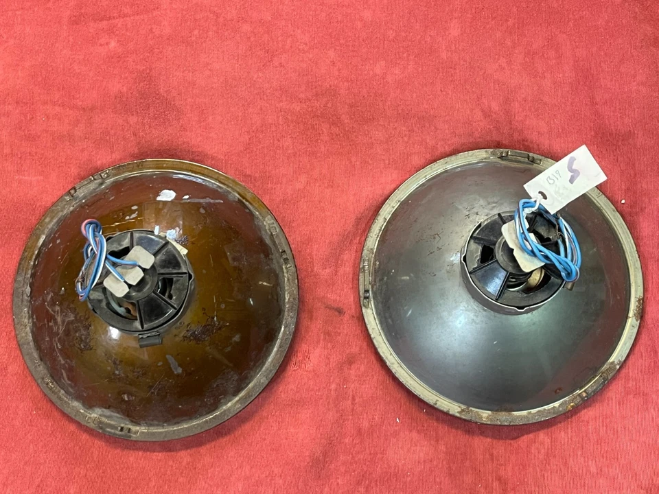 Par de faros originales Lucas J700, Jaguar Mk I 2.4 3.4 y Early Mk 2 2.4 3.4 3.8 Foto 3 de 4