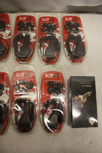 LOTE DE TRABAJO 10 X CARGADORES IWANT KIT4 COCHE UNIVERSAL EN COCHE CARGADOR MULTI CONEXIÓN - Imagen 3 de 6