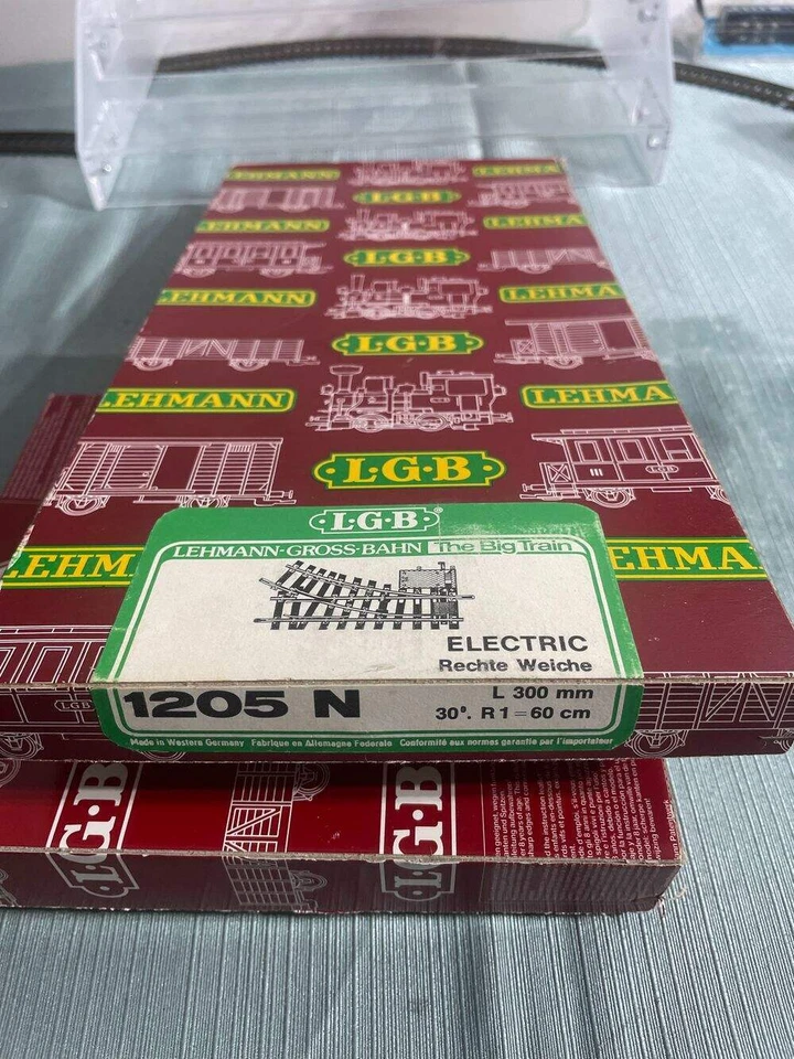 VTG LGB #1205N Right Hand Electric Switch 30 Degree New In Box!! - Image 2 of 3