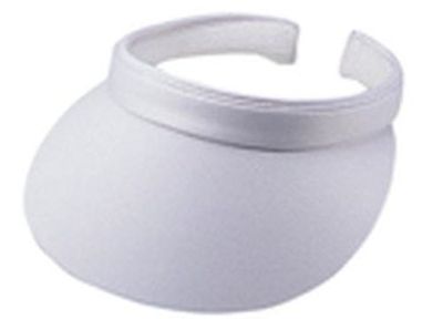 WOMENS CLIP ON SUN VISOR LADIES HAT COTTON CLIP ON SUN VISOR TENNIS GOLF BEACH
