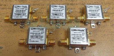 アンプ Lot 5 Mini-Circuits ZX60-6013E-S+ 20-6000MHz SMA RF Coaxial