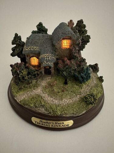 Figurine Thomas Kinkade Heather Hutch Lighted Cottage - Photo 1 sur 3