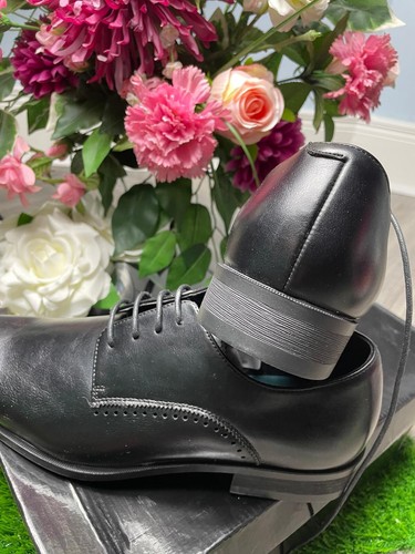 BURTON MENS BLACK DERBY SHAKIR LACE UP BROGUE CLASSIC DETAILING UK 7 EU 41 - Picture 7 of 7