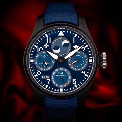 IWC Big Pilot Rodeo Drive 46mm Ceramic Blue IW503001 Complete Set