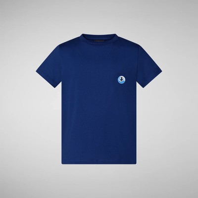 49  SAVE THE DUCK HERREN T-SHIRT CAIUS HELLBLAU S/W 25
