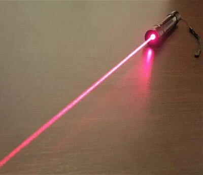ZEUS Professional Red Laser Pointer Pen 1mW Focusable Beam 650nm Wicked Best Lazer