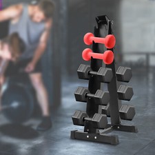 Home Gym Dumbbell Rack Stand Heavy Duty Storage Holder Shelf Weight Rack 300kg