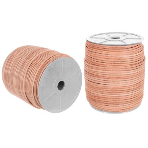 3mm Round Leather Cord - 5, 10, 25, or 50 Yards - Many Colors - Great for Crafts - Picture 19 of 21