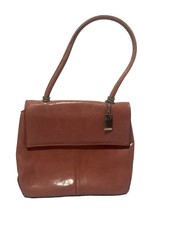 Rina Rich Vintage Pink Leather Bucket Shoulder Handbag