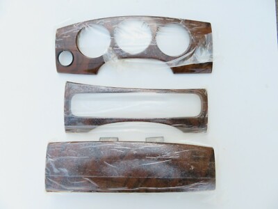 Jaguar XJ8 XJR & Vanden Plas 3 Piece Walnut Instrument Panel Trim GNC6927BC