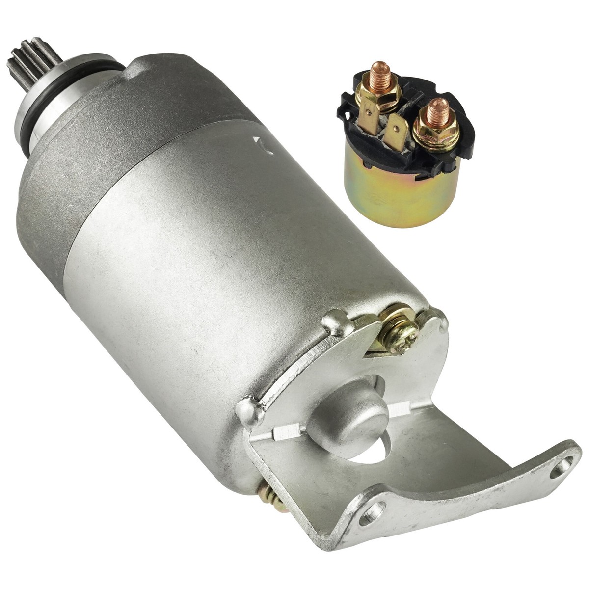 Starter and Relay Solenoid fits Kawasaki Bayou 185 KLF185A 1985