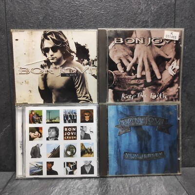 Bon Jovi CDs Sammlung Konvolut | Keep The Faith | Crush | New Jersey | Always 