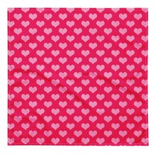 All-over print Heart Themed Bandana