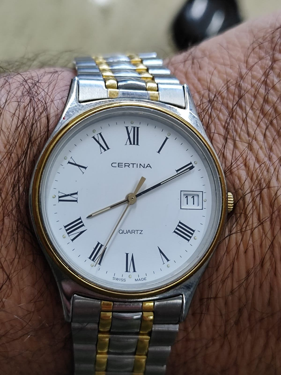 CERTINA cal eta 955 112 -Swiss made mens 35mm Watch Used Working