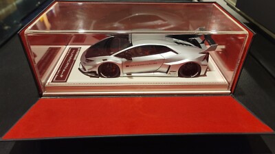 Davis & Giovanni Lamborghini LB Performance Huracan Premium Silver 1/18 model,