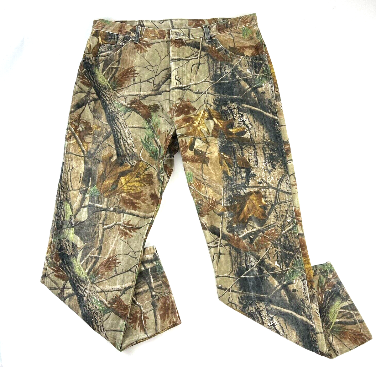 Wrangler Pro Gear Realtree Hunting Camo Pants Jeans PG001AP Mens