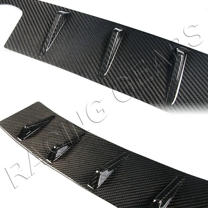 ALERÓN VORTEX TECHO TRASERO FIBRA CARBONO REAL ALETA DE TIBURÓN AJUSTE 15-21 SUBARU WRX STI Foto 3 de 4