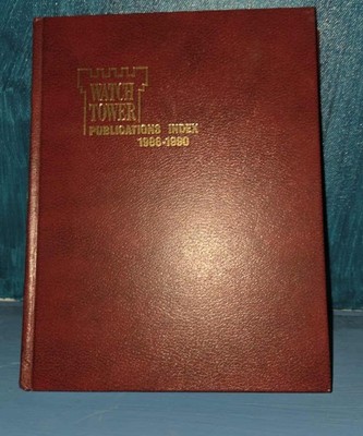 Watch Tower Publications Index 1986-1990