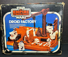 Vintage Star Wars Kenner Droid Factory completo ESB Empire scatola raro 3 gambe R2D2