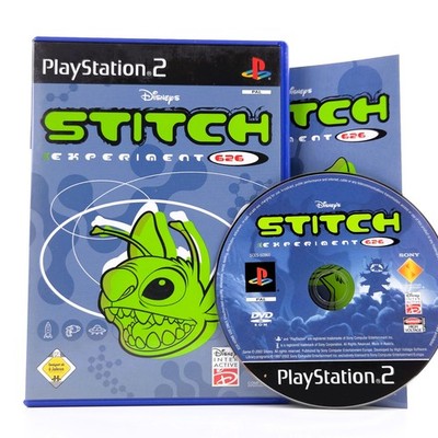 Sony Playstation 2: Disneys Stitch Experiment 626 - PS2 (DE PAL) OVP Komplett