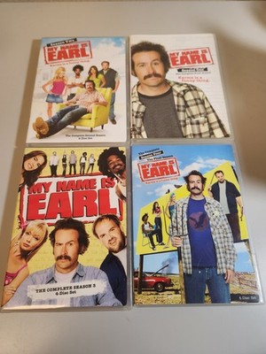 My Name Is Earl - Complete Series (DVD, 2005 TV Series, Seasons 1-4) **READ**