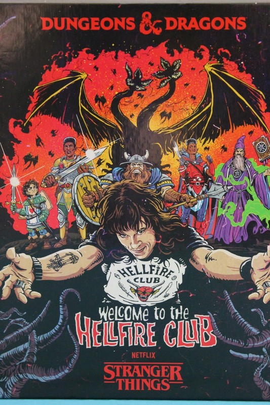 Dungeons & Dragons Hellfire Club D&D Game from Stranger Things Never Used