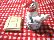 COCA-COLA POLAR BEAR FIGURINE WINTERTIME WONDER REFRESHMENT ALL THE WAY FREESHIP