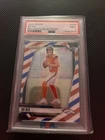 2024 Panini Prizm - Rookies Bo Nix #309 Red White & Blue Prizm (RC)