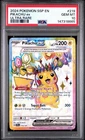 2024 POKEMON SSP EN-SURGING SPARKS ULTRA RARE #219 PIKACHU EX PSA 10