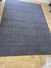 Dunelm Antheracite Washable Rug New