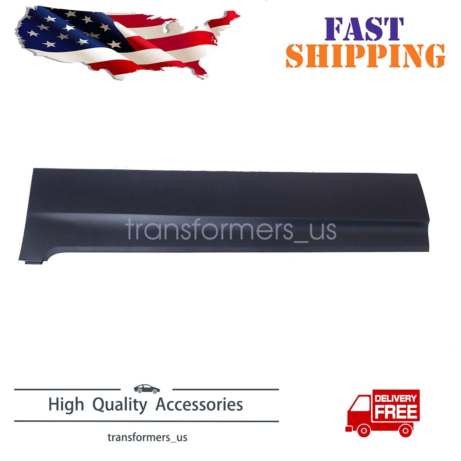 75333-TG7-A02 Left Rear Lower Door Garnish for 2016-2022 Honda Pilot