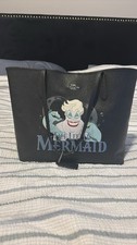 Coach Disney The Little Mermaid Ursula Ariel Black Tote Handbag Purse