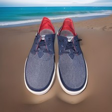    Men's Columbia PFG Boatside Relaxed Boat/Fishing Shoes, Color-Collegiate Navy