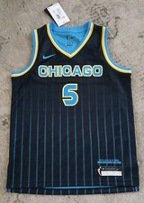 Chicago Sky Angel Reese #5 Nike Explorer Edition Jersey Youth M(10-12)NWTs 