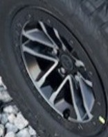 2026 Wrangler Oe Wheel 17x8 5 Double Spoke W Black Opt Wf7 Jeep