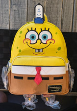 Loungefly Nickelodeon Spongebob Squarepants 20th Anniversary Mini Backpack - New