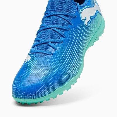 Puma Future 7 Play Men s Turf Soccer Cleats Hyperlink Blue Size US 7 107943 01