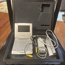 Initial Portable DVD Player DVD-5820  Accessories Tested and Working Hardcase