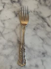 Gorham Buttercup Sterling Silver Salad Fork Vintage Floral Flatware