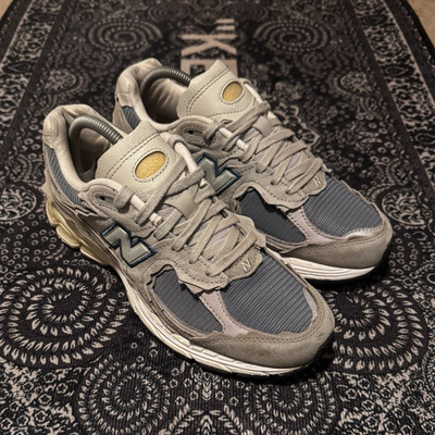 New Balance 2002R Protection Pack Mirage Gray Blue/Cream Low Top M2002RDD