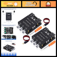 Bluetooth 5.0 Amplifier Board 200W HiFi Stereo AMP for DIY Speakers, 2 Pack