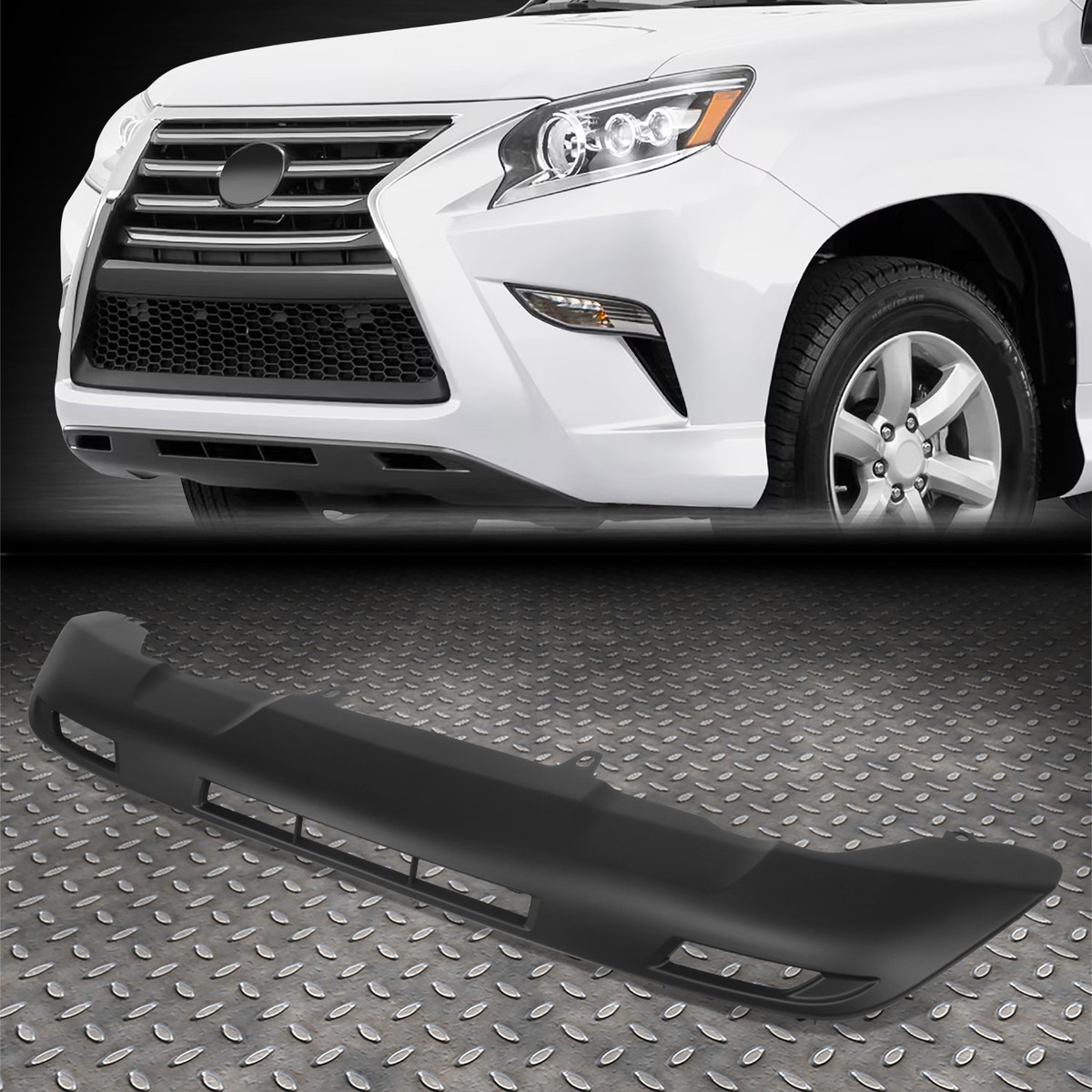 For 14-21 Lexus GX460 OE Style Front Bumper Skid Plate Replacement